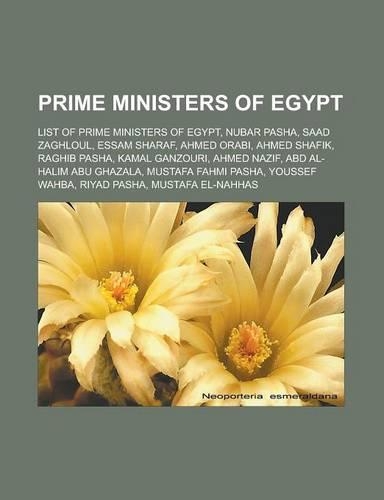 Prime Ministers of Egypt