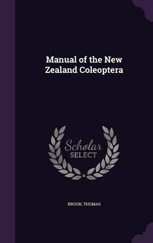 Manual of the New Zealand Coleoptera