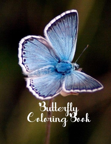 Butterfly Coloring Book: Butterfly Lover Gifts for Toddlers, Kids Ages 2-4, 4-8, Girls Ages 8-12 or Adult Relaxation - Cute Stress Relief Animal Birthday Coloring Book Made 