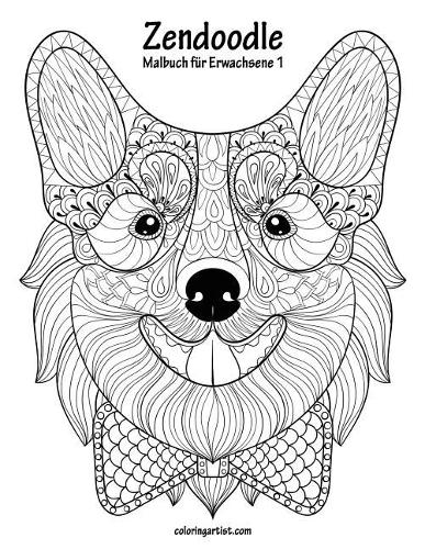 Malbuch mit Zendoodle für Erwachsene 1