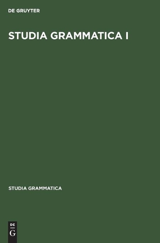 Studia Grammatica I