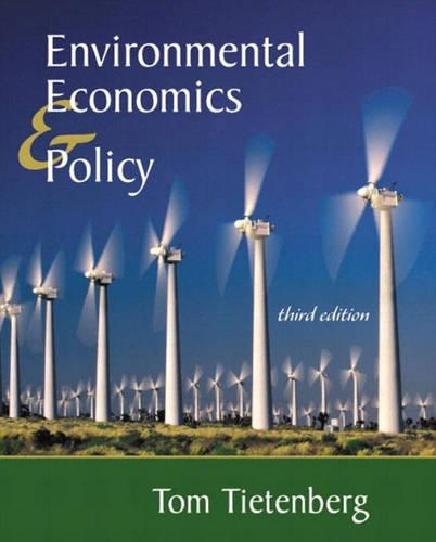 Environmental Economics and Policy