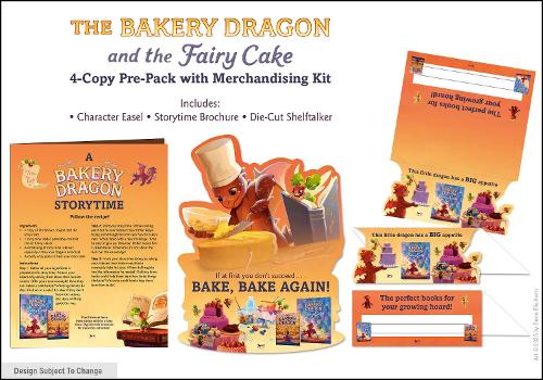 Bakery Dragon and the Fairy Cake 4-Copy Pre-Pack with Merchandising Kit