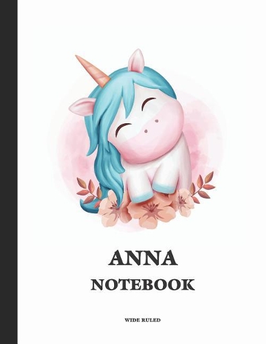 Anna Wide Ruled Notebook