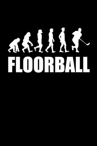 Floorball: Notizbuch 6x9