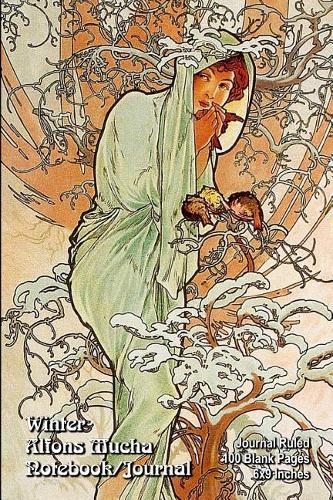 Winter - Alfons Mucha - Notebook/Journal
