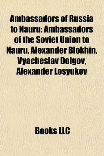 Ambassadors of Russia to Nauru