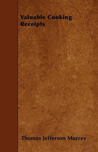 Valuable Cooking Receipts: (English)