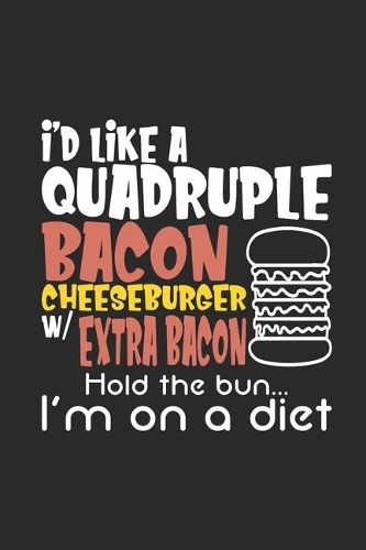 I'm On A Diet: Graph Paper Notebook (6" x 9" - 120 pages) Ketogenic Diet Themed Notebook for Daily Journal, Diary, Gift