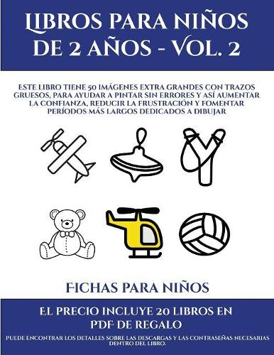 Fichas para niños (Libros para niños de 2 años - Vol. 2)