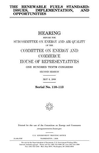 The Renewable Fuels Standard