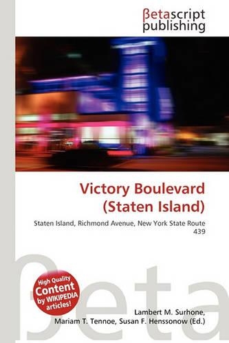 Victory Boulevard (Staten Island): (English)