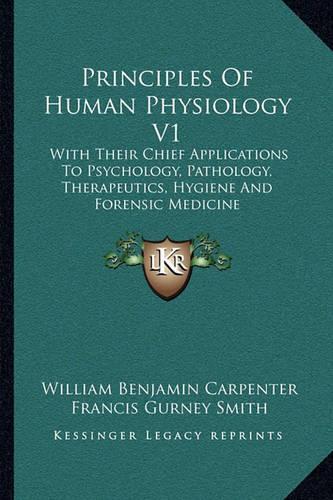 Principles Of Human Physiology V1