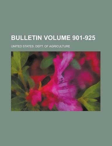Bulletin Volume 901-925
