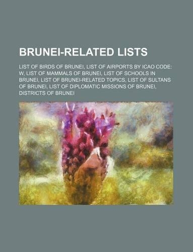 Brunei-Related Lists
