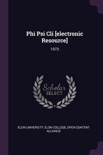 Phi Psi CLI [electronic Resource]: 1973