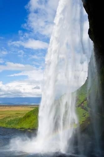 Waterfall in Iceland Journal