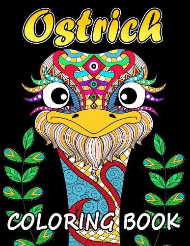 Ostrich Coloring Book