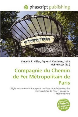 Compagnie Du Chemin de Fer Metropolitain de Paris