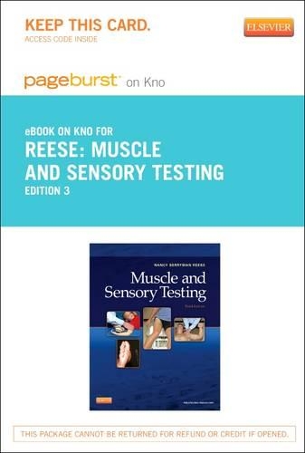 Muscle and Sensory Testing - Elsevier eBook on Intel Education Study (Retail Access Card)