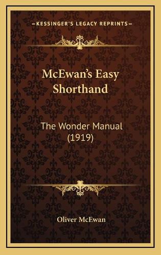 McEwan's Easy Shorthand