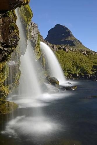 Kirkjufellfoss Waterfall in Iceland