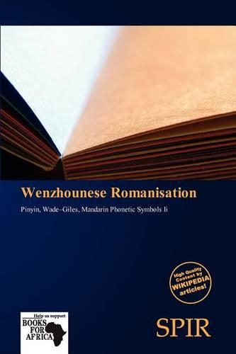 Wenzhounese Romanisation