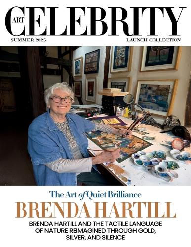Art Celebrity Launch Collection Summer 2025 - Brenda Hartill: Brenda Hartill and the Tactile Language of Nature Reimagined through Gold, Silver, and Silence