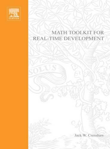 Math Toolkit for Real-Time Programming
