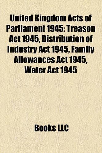 United Kingdom Acts of Parliament 1945