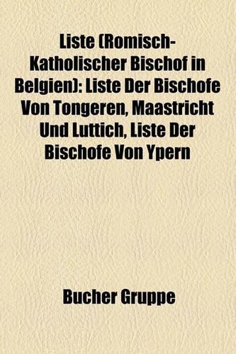 Liste (Rmisch-Katholischer Bischof in Belgien)