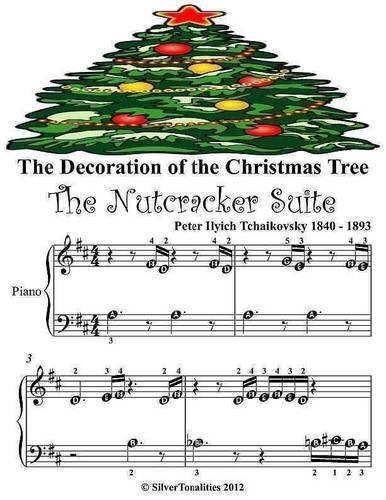 Decoration of the Christmas Tree the Nutcracker Suite  -  Beginner Tots Piano Sheet Music