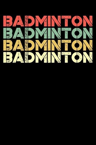 Badminton Notebook