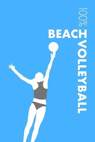 Womens Beach Volleyball Notebook
