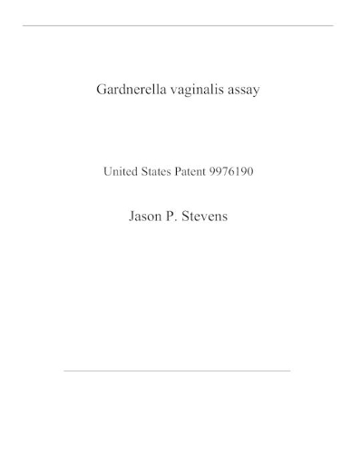 Gardnerella vaginalis assay