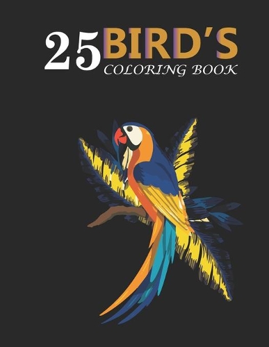 25 Birds Coloring Book