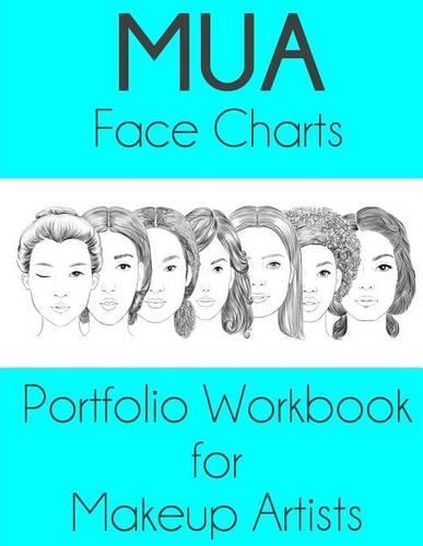MUA Face Charts Portfolio Workbook for Makeup Artists