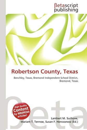 Robertson County, Texas: (English)