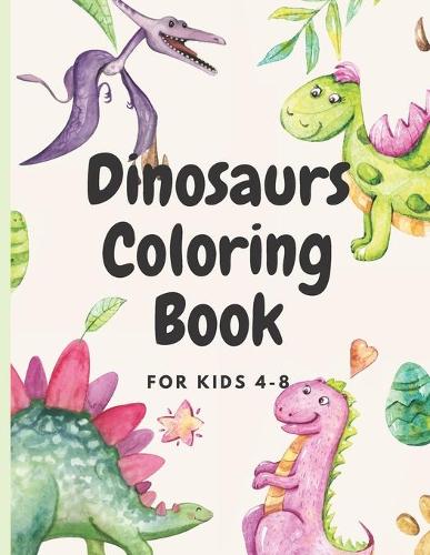 Dinosaurs Coloring for kids ages 4-8