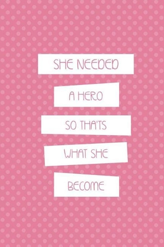 She Needed A Hero So That's What She Became: Blank Lined Notebook Journal Diary Composition Notepad 120 Pages 6x9 Paperback ( Feminism) 3