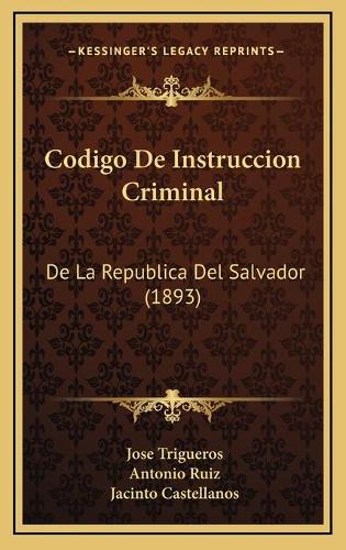 Codigo De Instruccion Criminal
