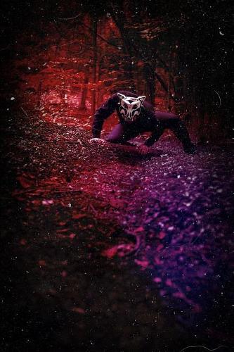 Journal: Animal Mask Killer Dot Grid Journal, 6"x9"