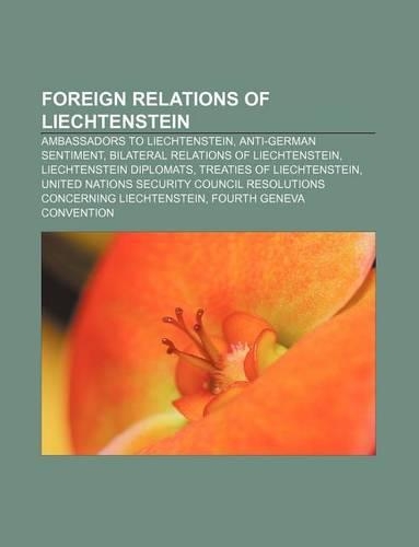 Foreign Relations of Liechtenstein