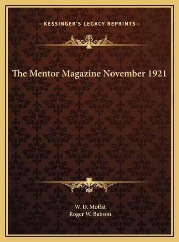 The Mentor Magazine November 1921