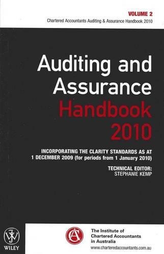 Auditing and Assurance Handbook 2010