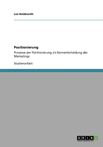 Positionierung