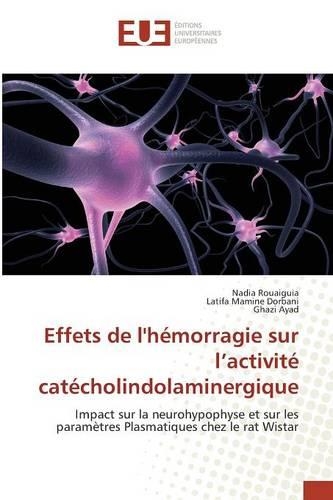 Effets de Lhémorragie Sur l'Activité Catécholindolaminergique