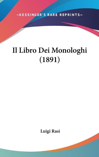 Il Libro Dei Monologhi (1891)