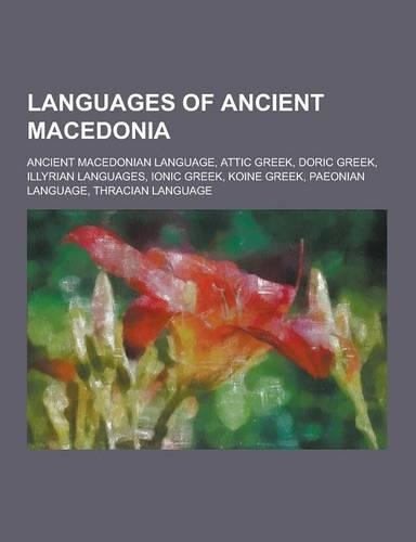 Languages of Ancient Macedonia