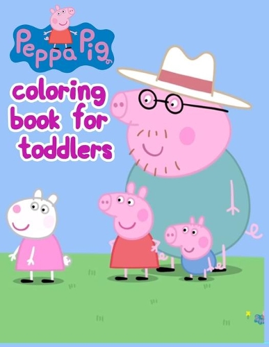 Peppa Pig Coloring Book For Toddlers